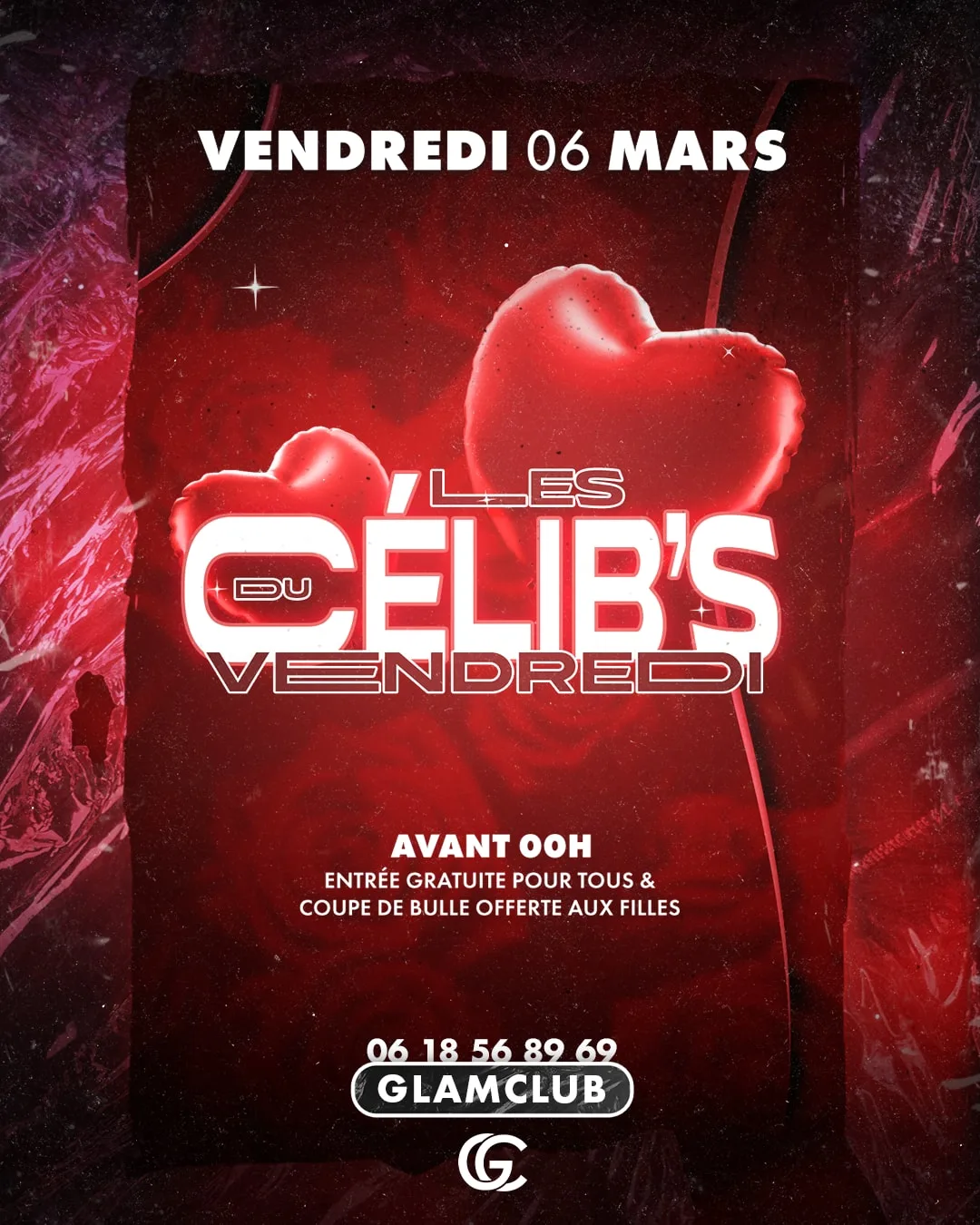 Affiche de la soirée Les Célib's du Vendredi