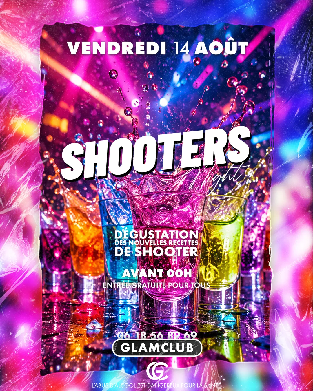 Affiche de la soirée SHOOTERS NIGHT 🍹