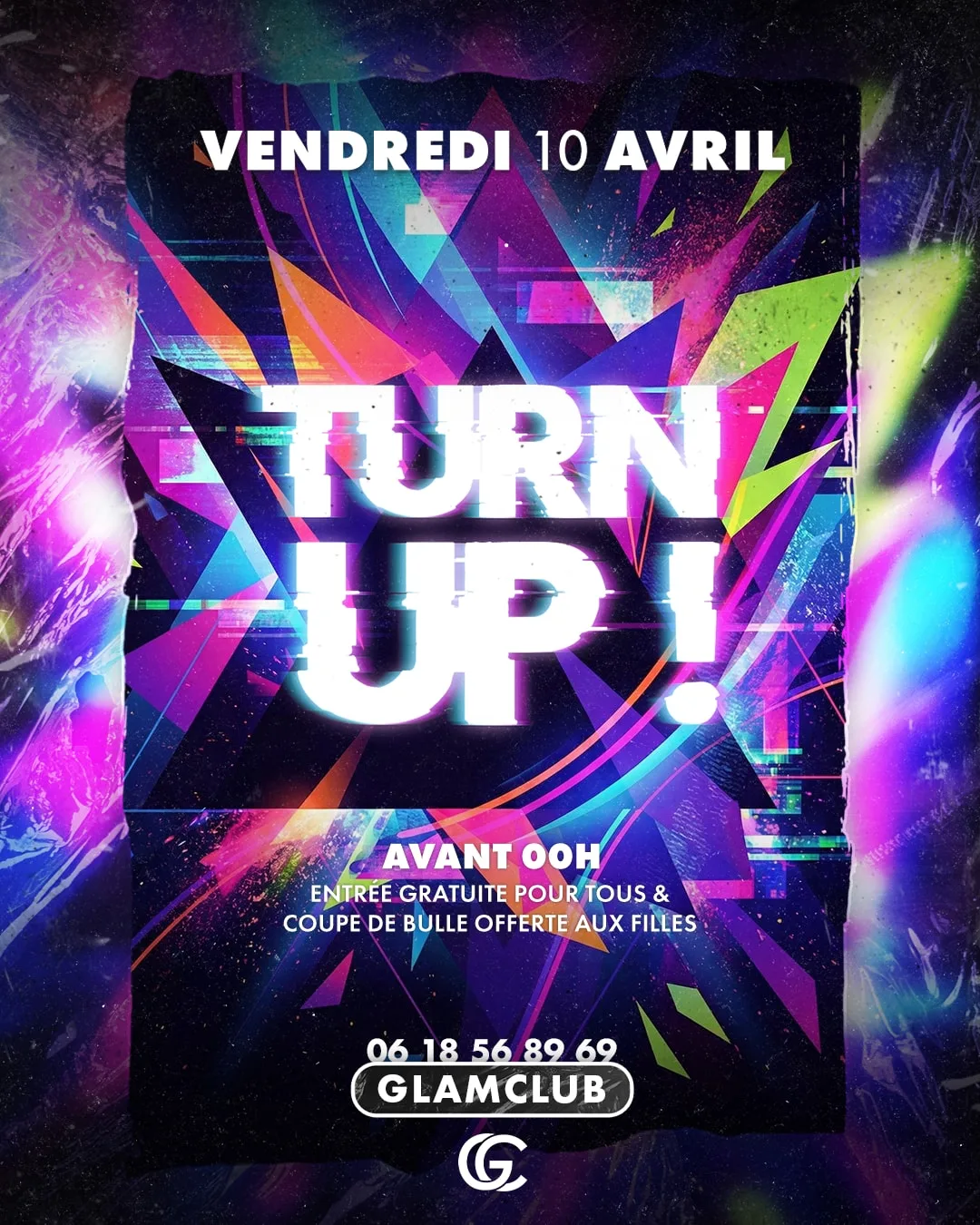 Affiche de la soirée Turn Up !