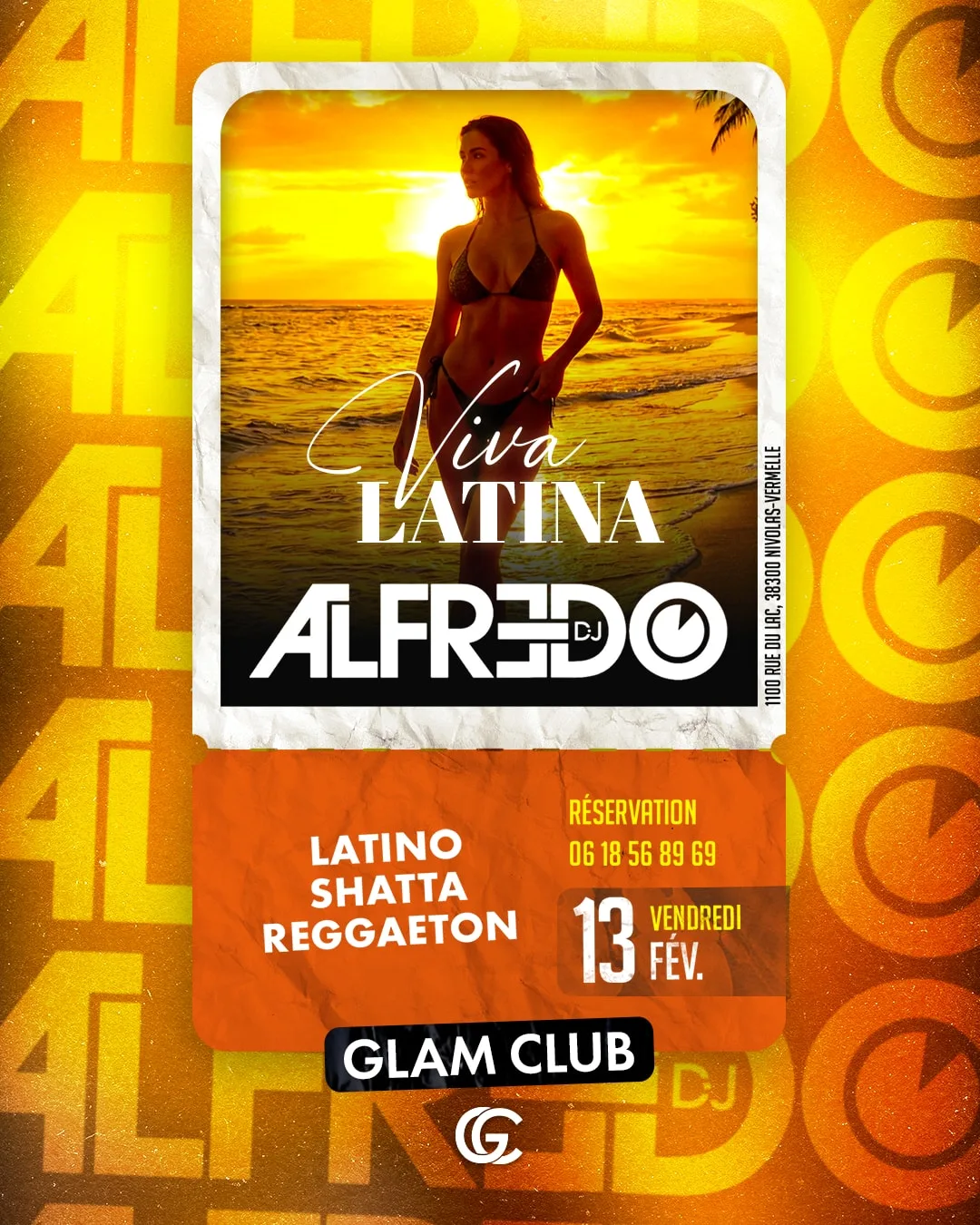 Affiche de la soirée Viva Latina