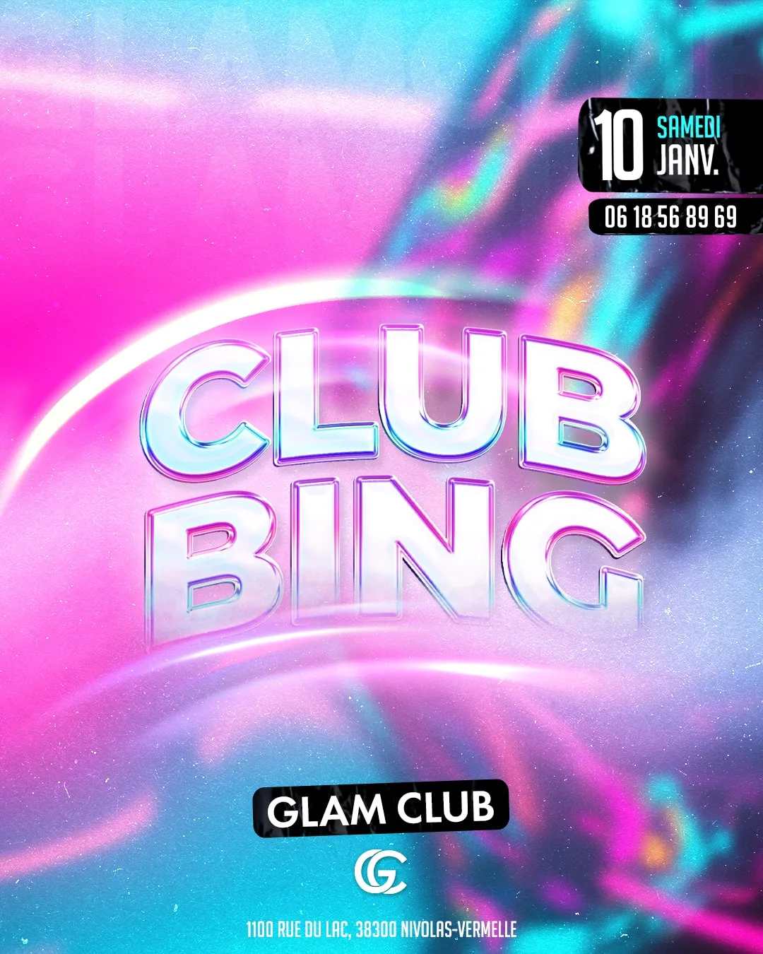 Affiche de la soirée Club Bing