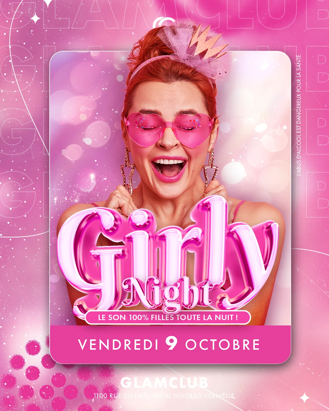 Affiche de la soirée GIRLY NIGHT 💃