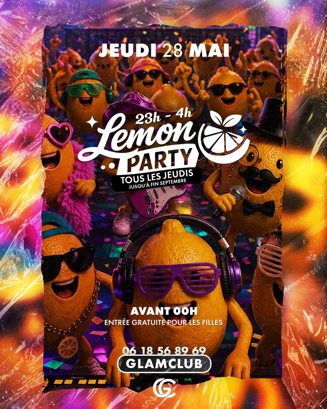 Affiche de la soirée Lemon Party
