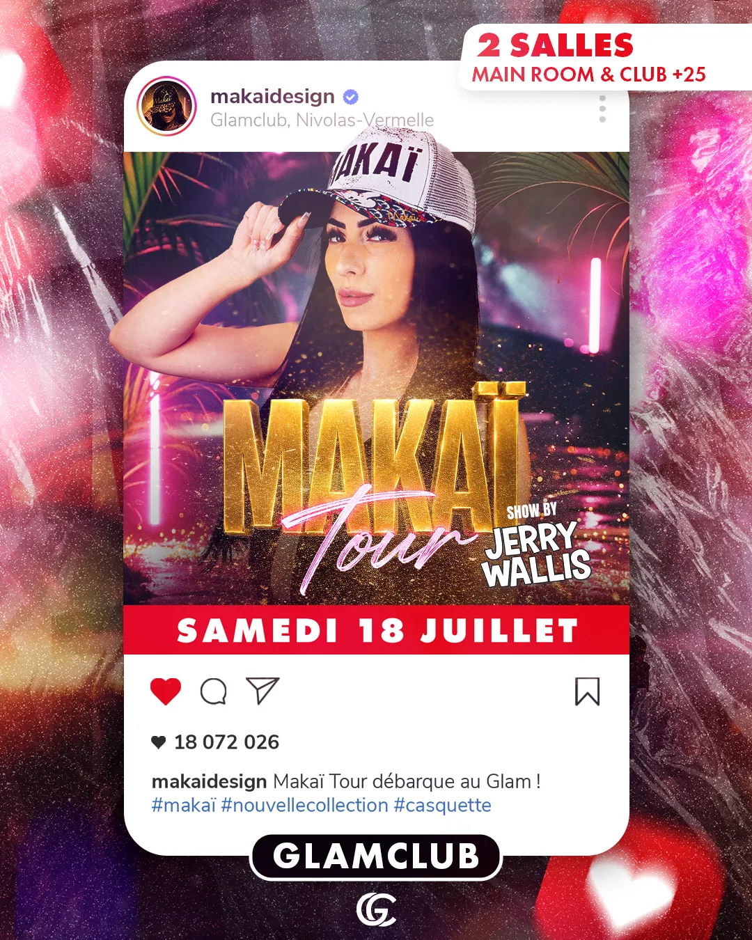Affiche de la soirée MAKAÏ TOUR 🧢