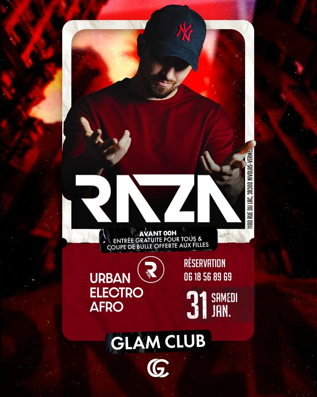 Affiche de la soirée Raza