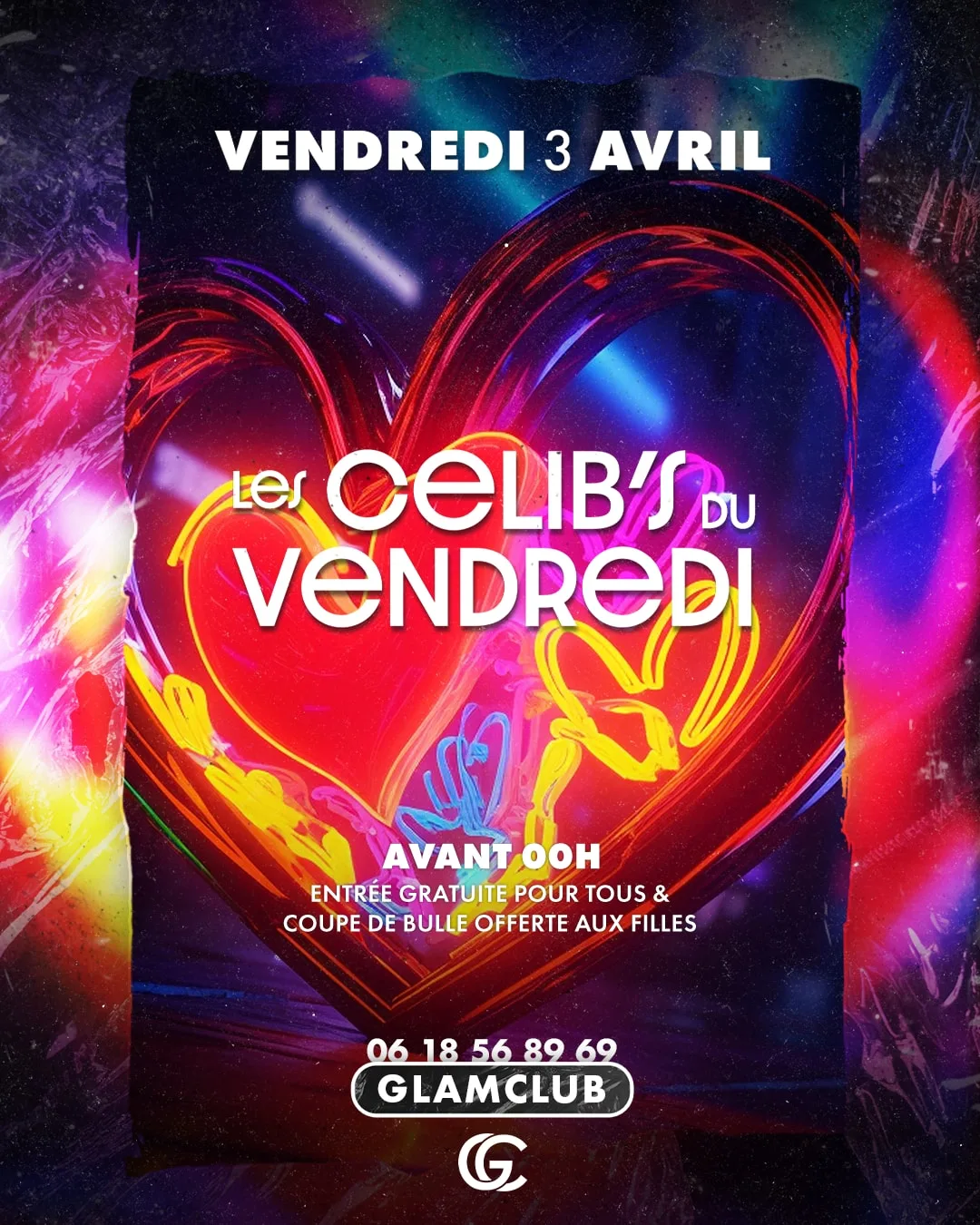 Affiche de la soirée Les Célib's du Vendredi