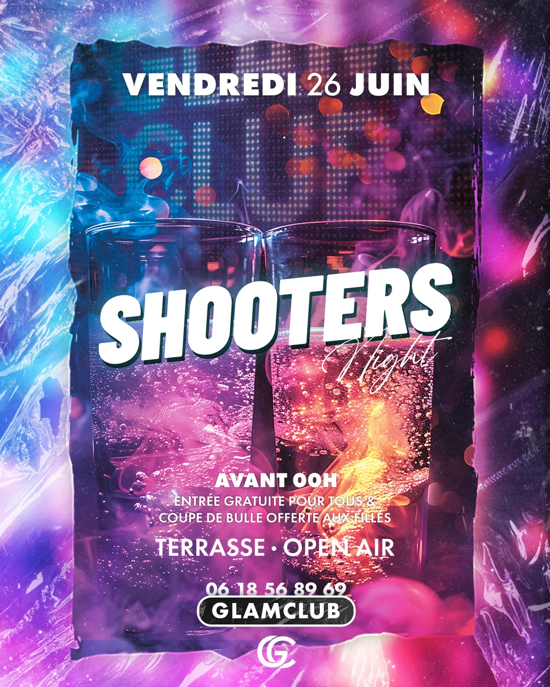 Affiche de la soirée Shooters 🥵