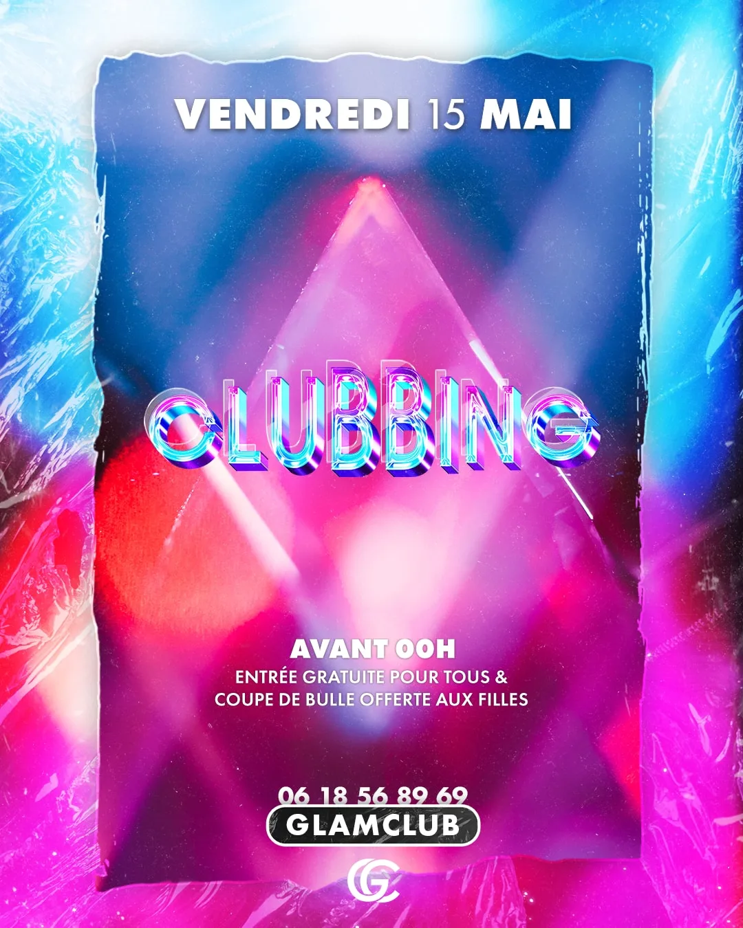 Affiche de la soirée Clubbing