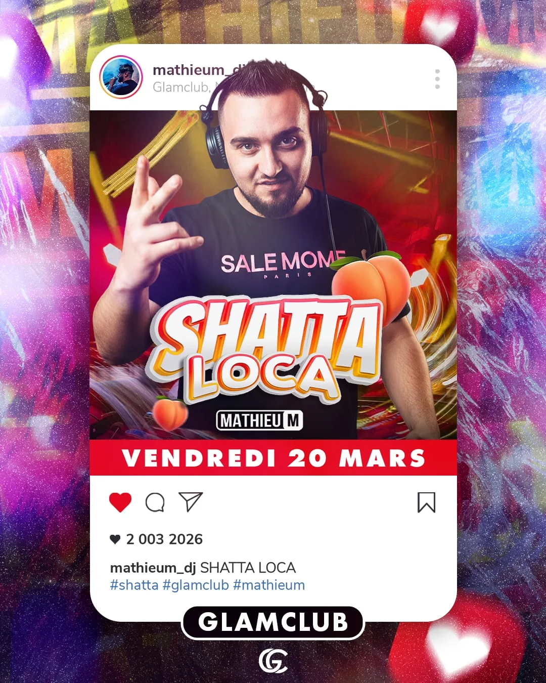 Affiche de la soirée Shatta Loca