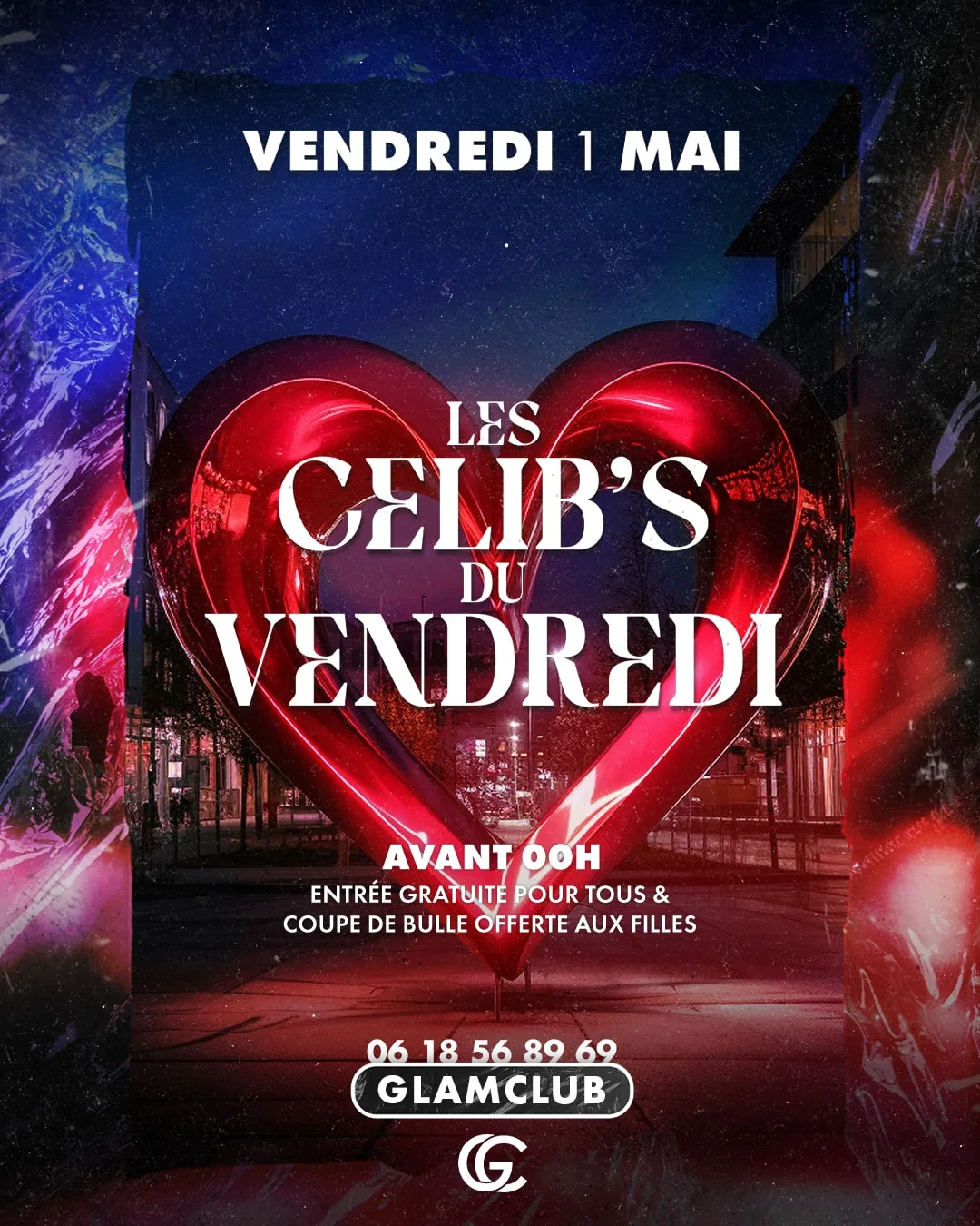 Affiche de la soirée Les Célib's du Vendredi