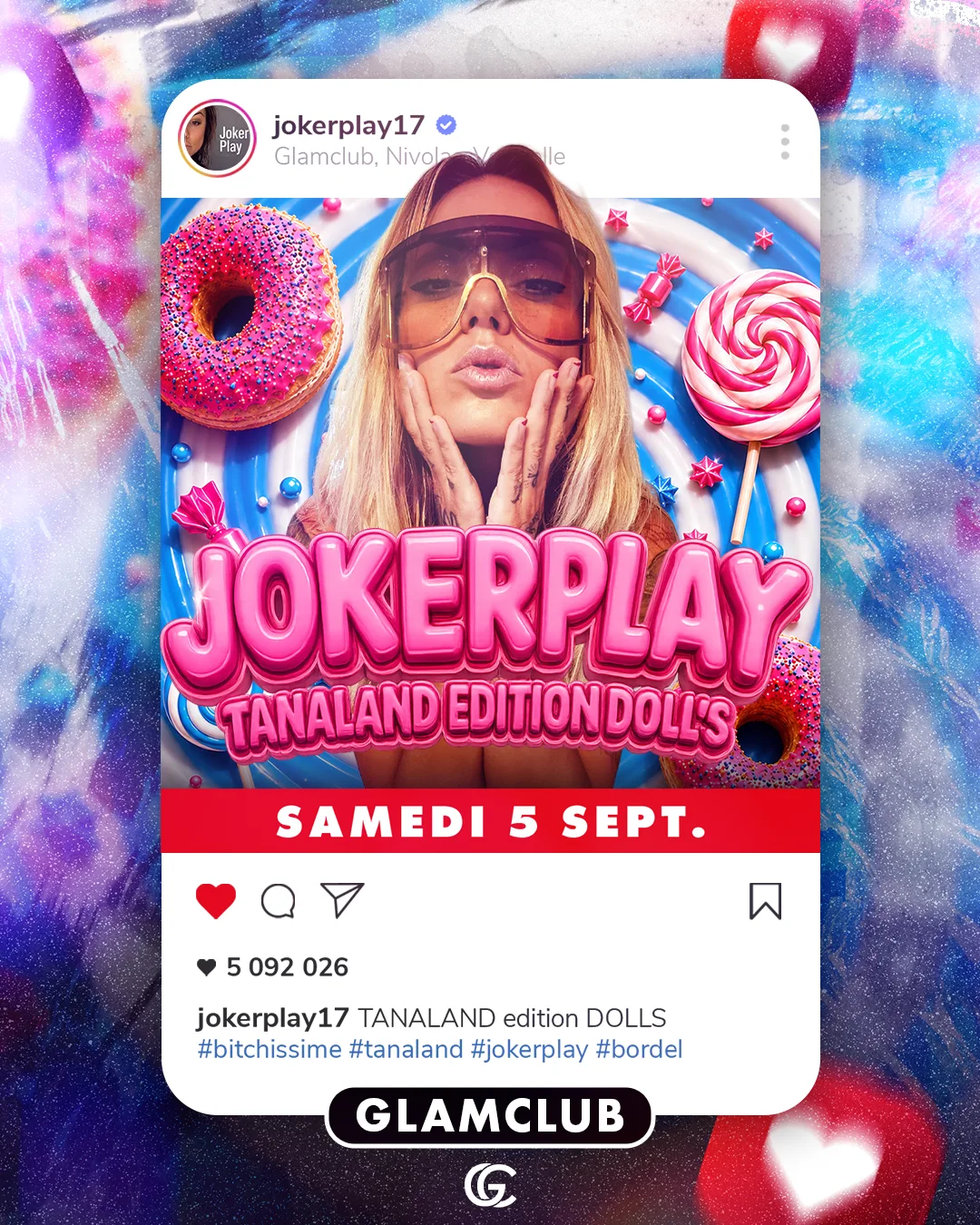 Affiche de la soirée JOKERPLAY 🍭