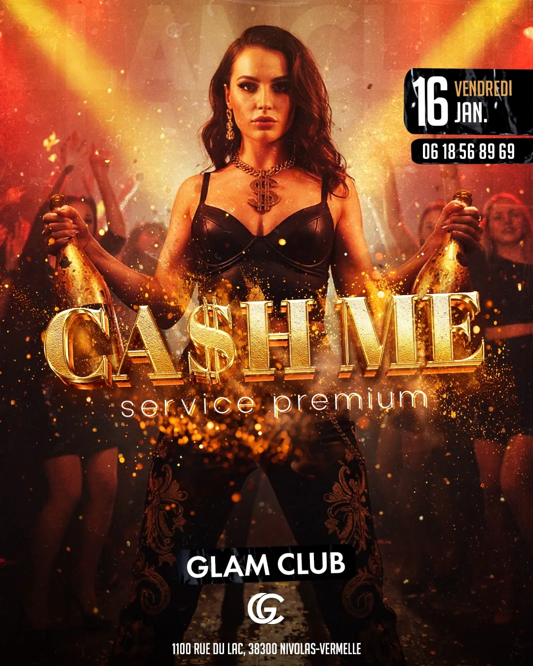 Affiche de la soirée Ca$h Me