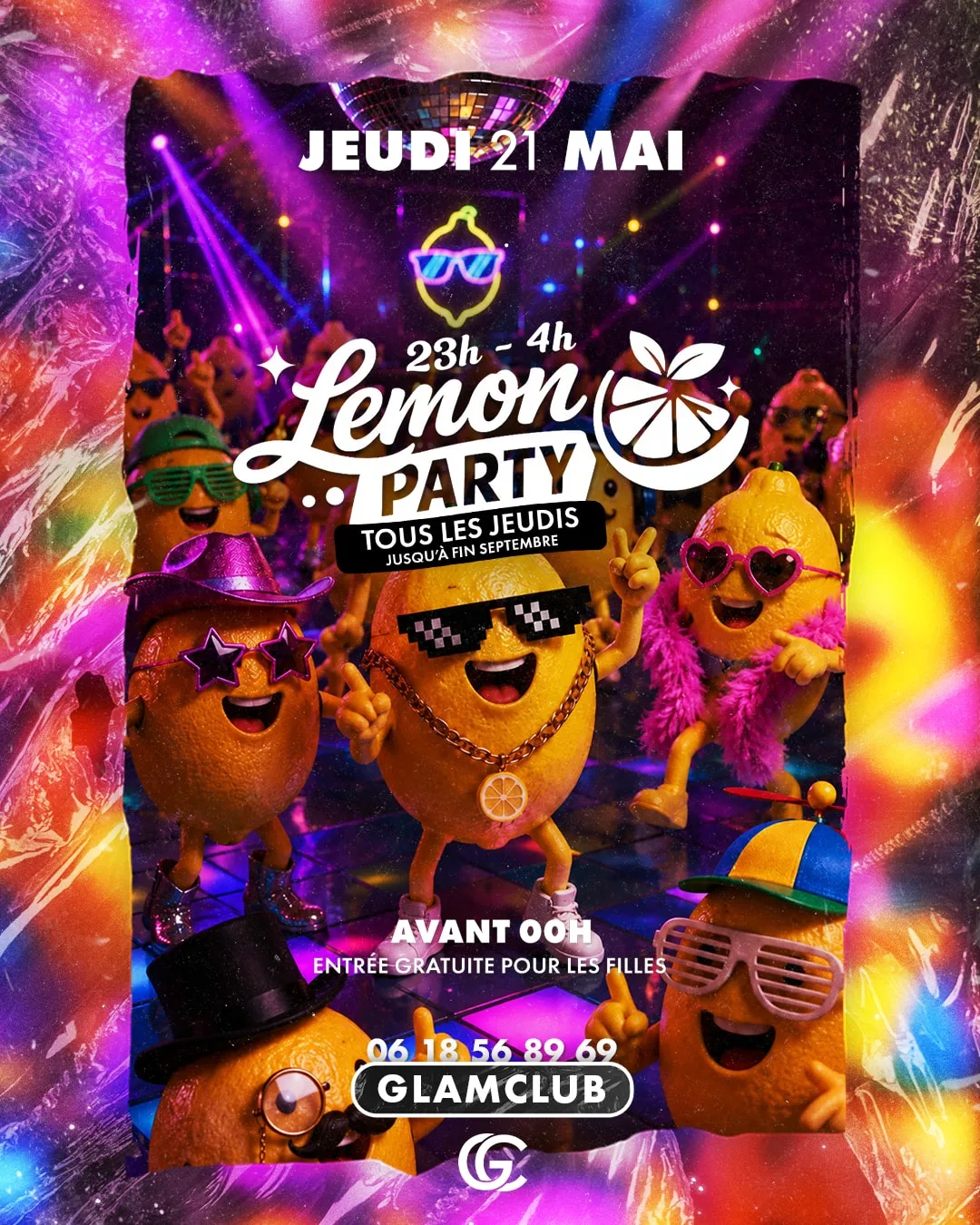 Affiche de la soirée Lemon Party